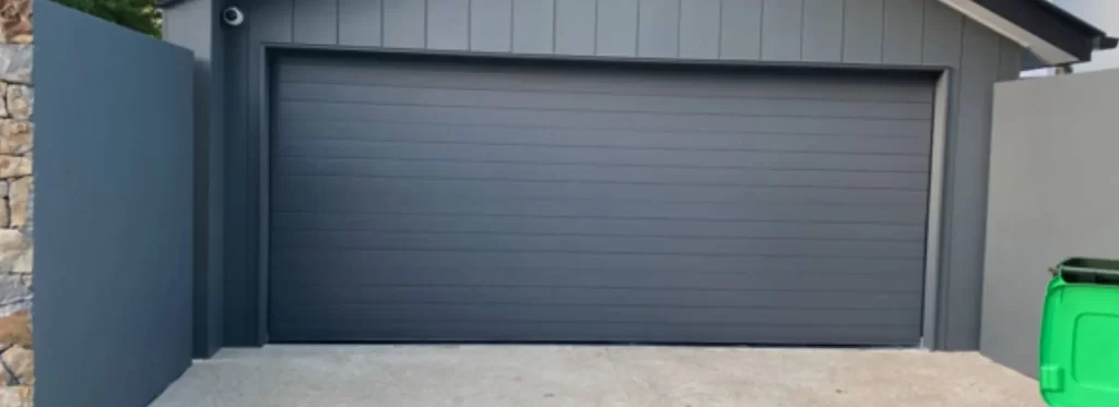 grey garage door